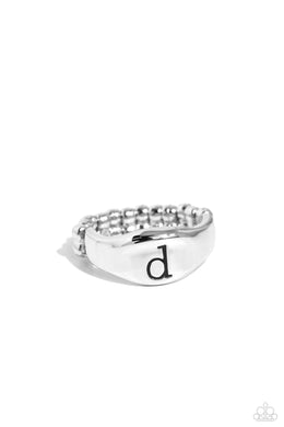 Monogram Memento - Silver - D Ring