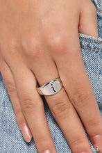 Load image into Gallery viewer, Monogram Memento - Silver - I Ring