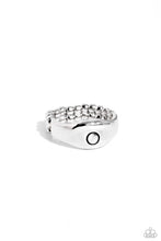 Load image into Gallery viewer, Monogram Memento - O - Silver Ring