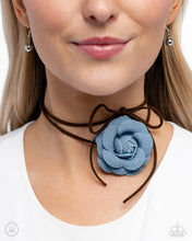 Load image into Gallery viewer, Floral Folktale - Brown Choker Necklace