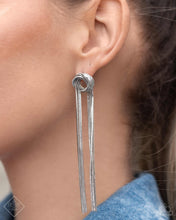 Load image into Gallery viewer, All STRANDS On Deck - Silver Earrings