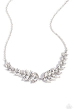 Load image into Gallery viewer, Luxury Laurels - White Necklace