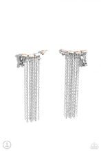 Load image into Gallery viewer, Fault Line Fringe - White Earrings