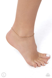 Blinding Basic - Gold Anklet