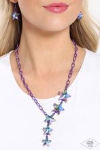Load image into Gallery viewer, Star-Crossed Sparkle - Purple Necklace