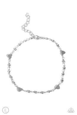 Highlighting My Heart - Silver Anklet
