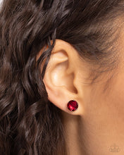 Load image into Gallery viewer, Breathtaking Birthstone - Red Earrings