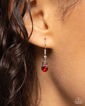 Load image into Gallery viewer, Birthstone Beauty - 01 - January - Red Necklace