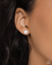 Load image into Gallery viewer, Breathtaking Birthstone - White Earrings