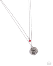 Load image into Gallery viewer, Birthstone Beauty - 07 - July - Red Necklace
