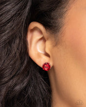 Load image into Gallery viewer, Breathtaking Birthstone - 07 - July - Red Post Earrings