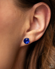 Load image into Gallery viewer, Breathtaking Birthstone - 09 - September - Blue Post Earrings