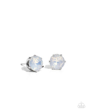 Load image into Gallery viewer, Breathtaking Birthstone - White Earrings
