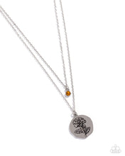 Load image into Gallery viewer, Birthstone Beauty - Orange Necklace
