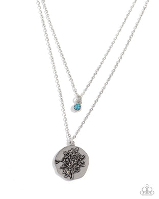 Birthstone Beauty - Blue Necklace