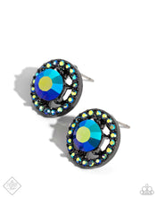 Load image into Gallery viewer, Dynamic Dominance - Blue Post Earrings