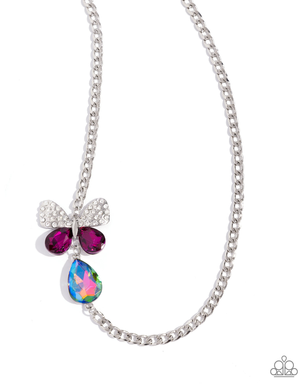 Fluttering Finesse - Multi Necklace