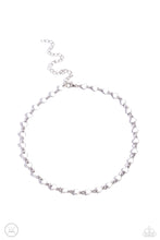 Load image into Gallery viewer, Dancing Dalliance - White Choker Necklace