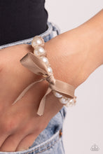 Load image into Gallery viewer, Ribbon Rarity - Brown Bracelet