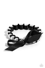 Load image into Gallery viewer, Ribbon Rarity - Black Bracelet