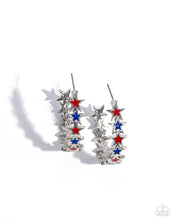 Load image into Gallery viewer, Star Spangled Statement - Multi Hoop Earrings