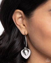 Load image into Gallery viewer, Casually Crushing - Silver Hoop Earrings
