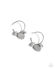 Load image into Gallery viewer, Casually Crushing - Silver Hoop Earrings