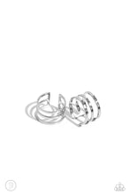 Load image into Gallery viewer, Metro Mashup - Silver Earrings