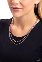 Load image into Gallery viewer, Delicate Dame - Pink Necklace