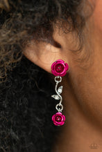 Load image into Gallery viewer, Led by the ROSE - Pink Post Earrings