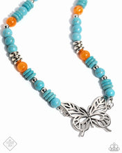Load image into Gallery viewer, Try As I FLIGHT - Blue Necklace