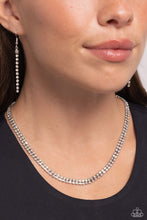 Load image into Gallery viewer, Dazzling Declaration - White Necklace