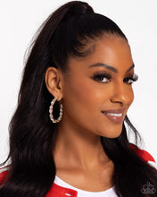 Load image into Gallery viewer, Presidential Pizzazz - Gold Hoop Earrings