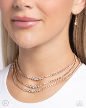 Load image into Gallery viewer, Dynamite Debut - Gold Choker Necklace