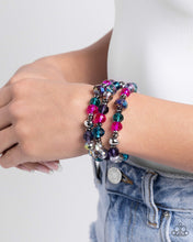 Load image into Gallery viewer, Stack of GLASS - Multi Set of Bracelets