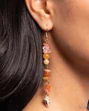 Load image into Gallery viewer, Game of STONES - Orange Earrings