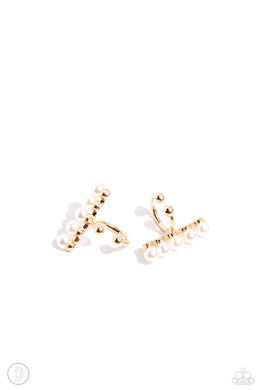 CUFF Love - Gold Cuff Earrings