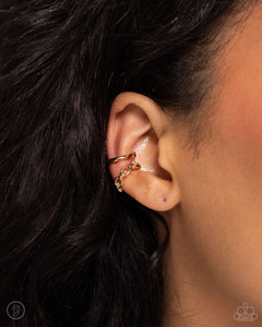 Mandatory Musings - Gold Earrings