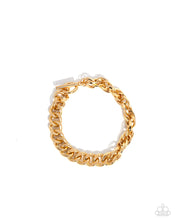 Load image into Gallery viewer, Mismatched Masterpiece - Gold Bracelet