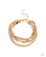 Load image into Gallery viewer, Chain Cabaret - Gold Bracelet