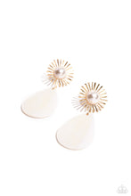 Load image into Gallery viewer, Sunburst Sophistication - Gold Post Earrings