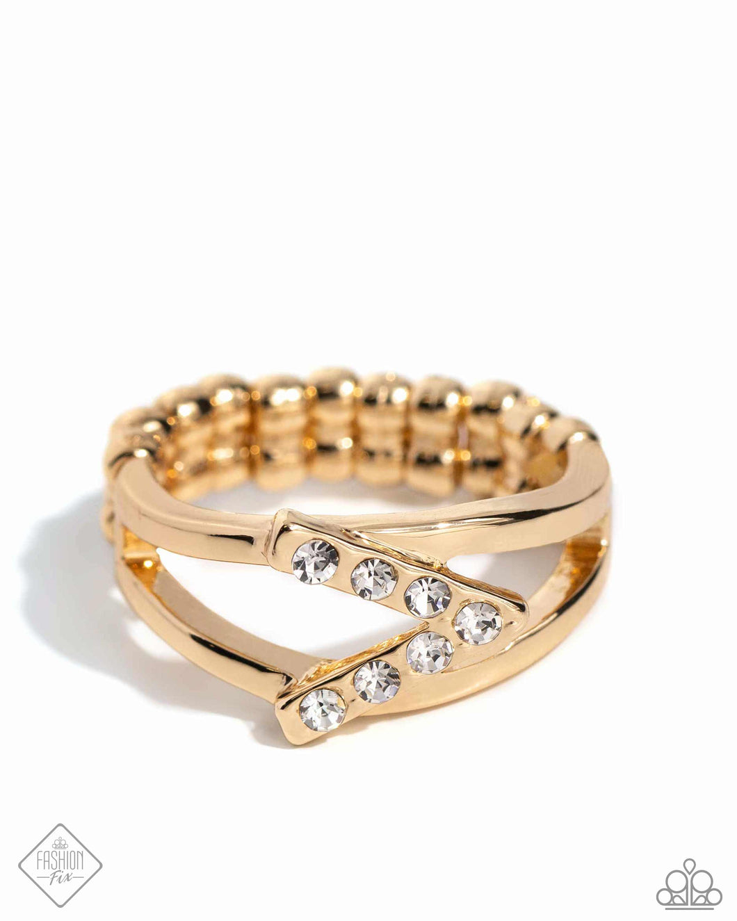 Linear Law - Gold Dainty Ring