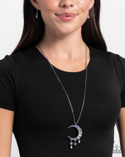 Load image into Gallery viewer, Lunar Landmark - Purple Necklace