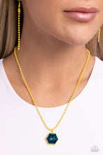 Load image into Gallery viewer, Sprinkle of Simplicity - Yellow Necklace