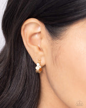 Load image into Gallery viewer, Textured Tease - Gold Hoop Earrings