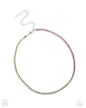 Load image into Gallery viewer, Dedicated Duo - Green Choker Necklace