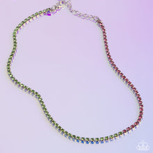 Load image into Gallery viewer, Dedicated Duo - Green Choker Necklace