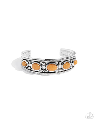 Stony Surprise - Orange Bracelet