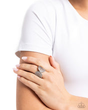 Load image into Gallery viewer, Pinched Promise - White Ring