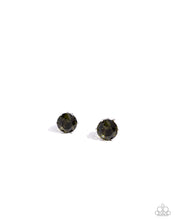 Load image into Gallery viewer, Breathtaking Birthstone - 08 - August - Green Post Earrings